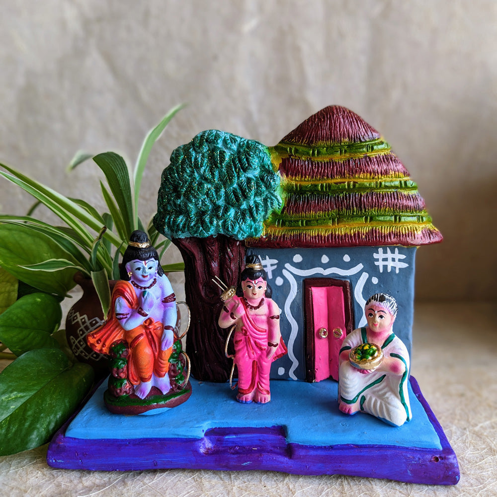 Navaratri Handcrafted Laxmana Rekha Traditional Indian Golu Doll
