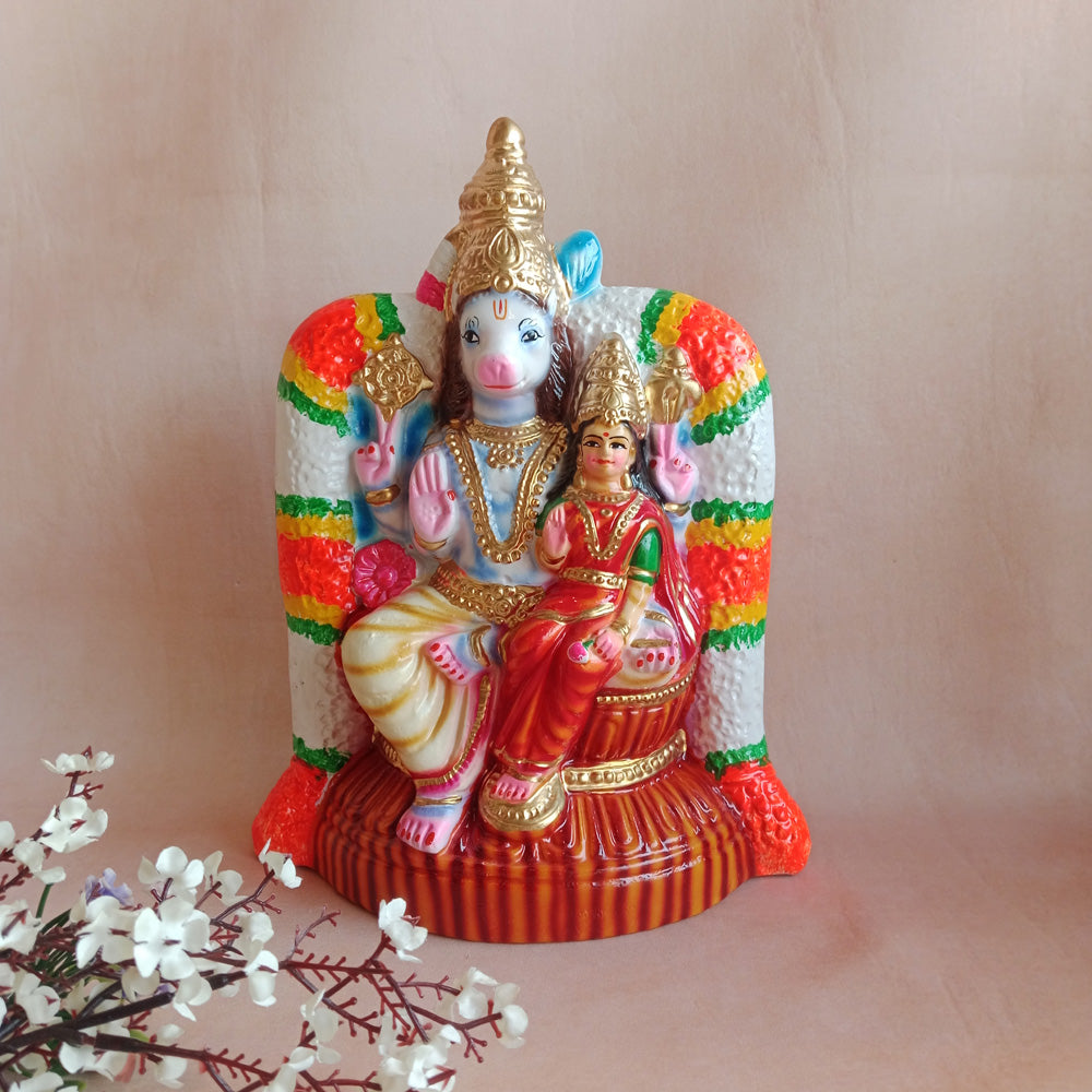 Navaratri Handcrafted Hyagreevar Traditional Indian Golu Doll