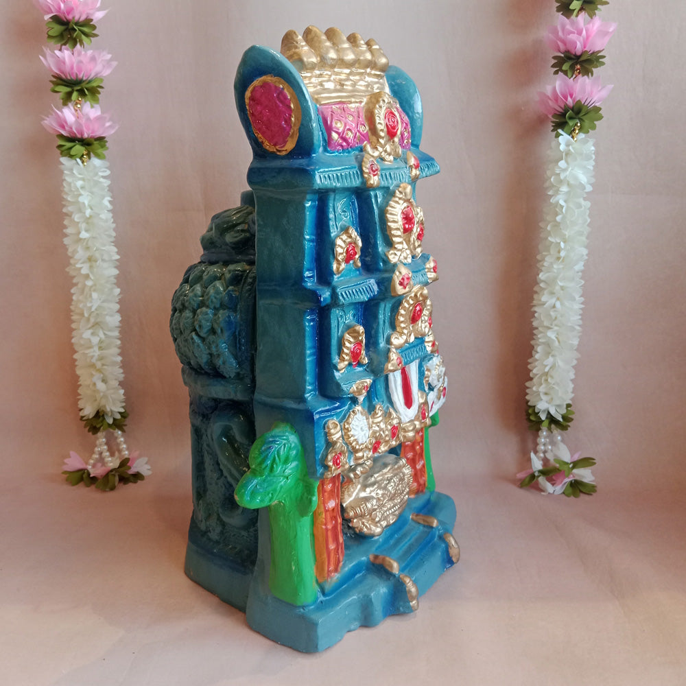 Navaratri Handcrafted Perumal Temple Big Traditional Indian Golu Doll