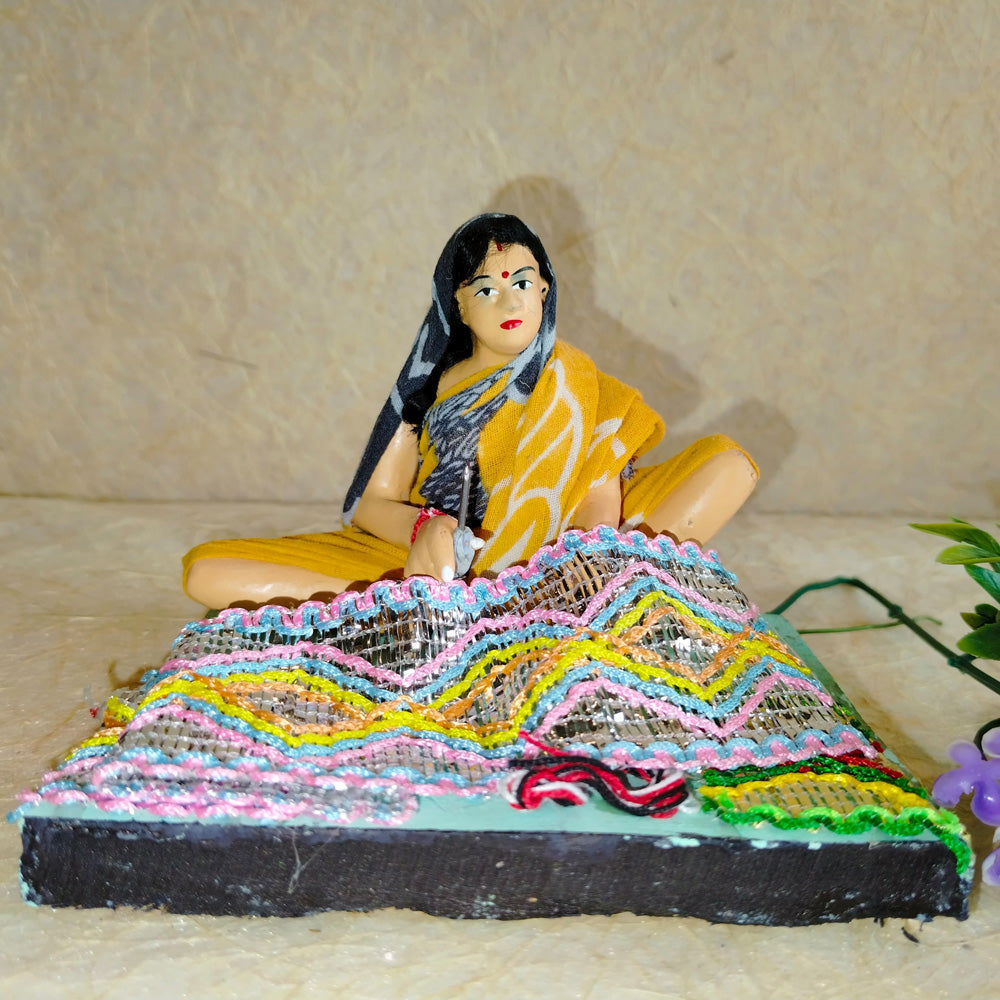 Navaratri Handcrafted Weaver Traditional Indian Golu Doll