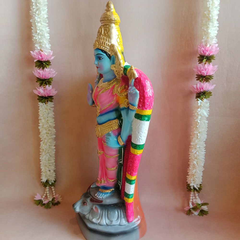 Navaratri Handcrafted Durga Vishnu Traditional Indian Golu Doll