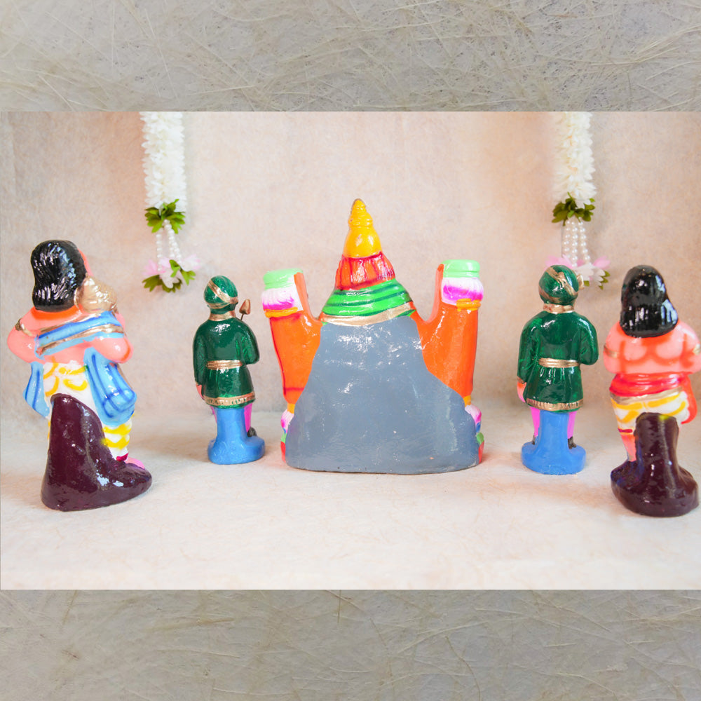 Navaratri Handcrafted Prahlada Set Traditional Indian Golu Doll
