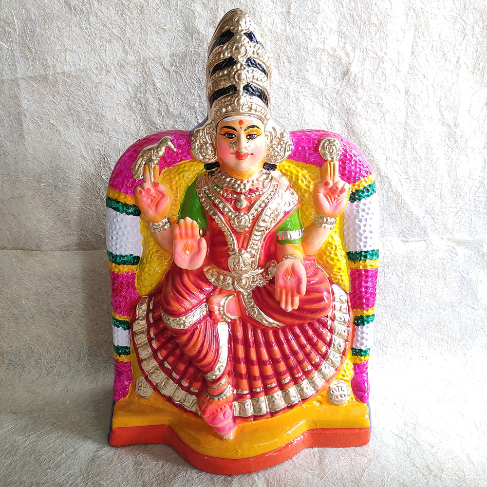 Navaratri Handcrafted Araikasu Amman Traditional Indian Golu Doll