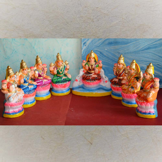 Navarathri Golu Doll Ashtalakshmi Set 10 Inch