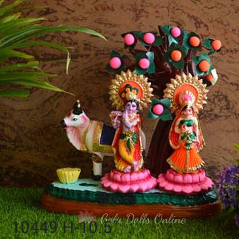 Radha Krishna Under Tree