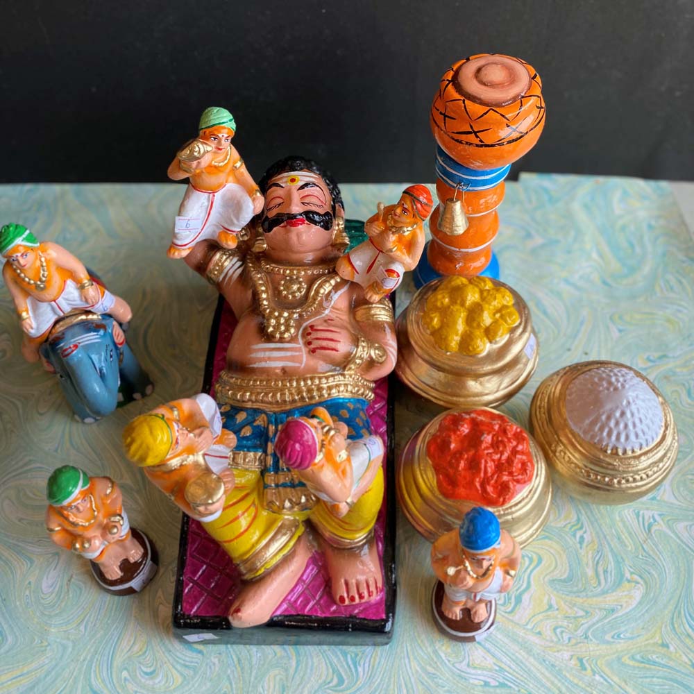 Navarathri Golu Doll Kumbhakarna Set