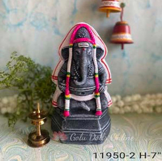 Pillayarpatti Vinayagar Stone Finish