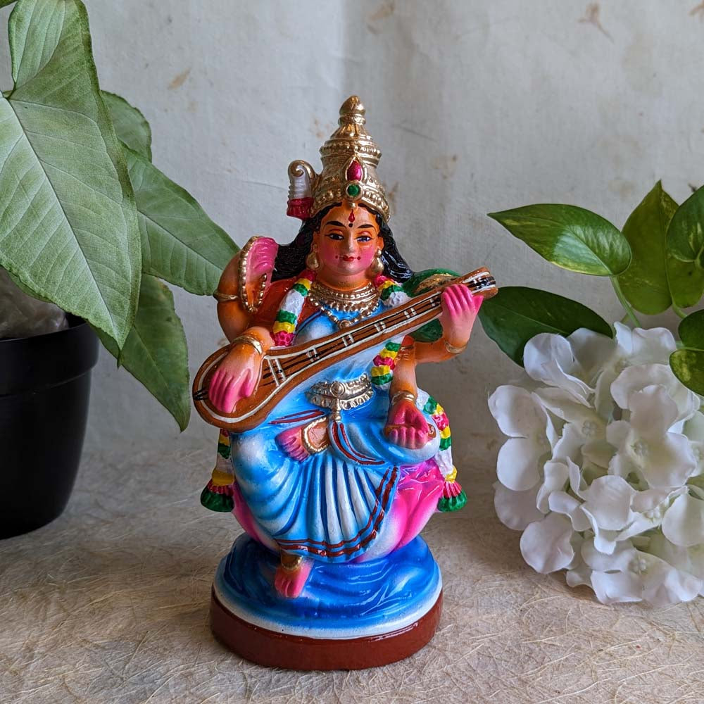 Navarathri Golu Doll Saraswathi