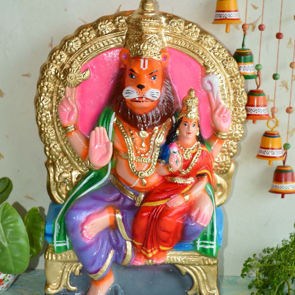 Navarathri Golu Doll Lakshmi Narasimha