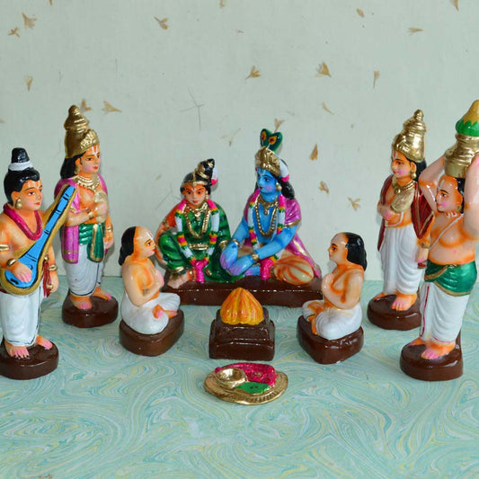 Navarathri Golu Doll Andal Kalyanam