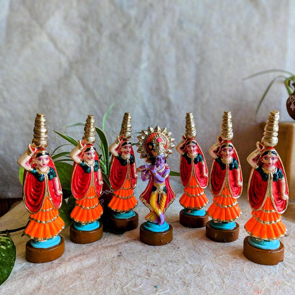 Navarathri Golu Doll Gopi Set