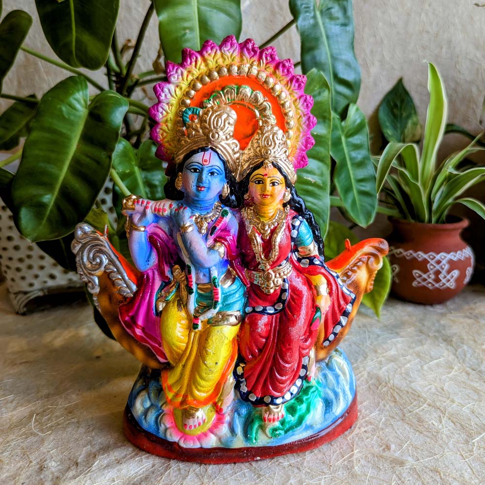 Navarathri Golu Doll Radha Krishna