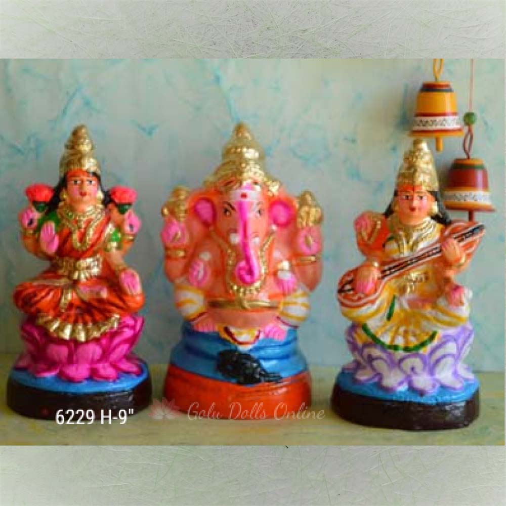 Lakshmi Ganesh Saraswati Set