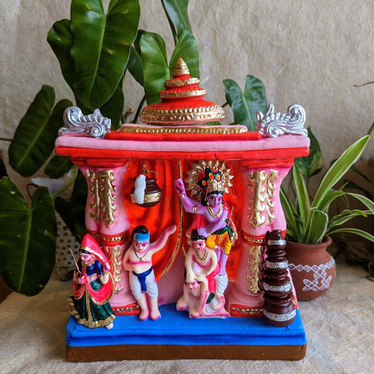 Navarathri Golu Doll Krishna Stealing Butter