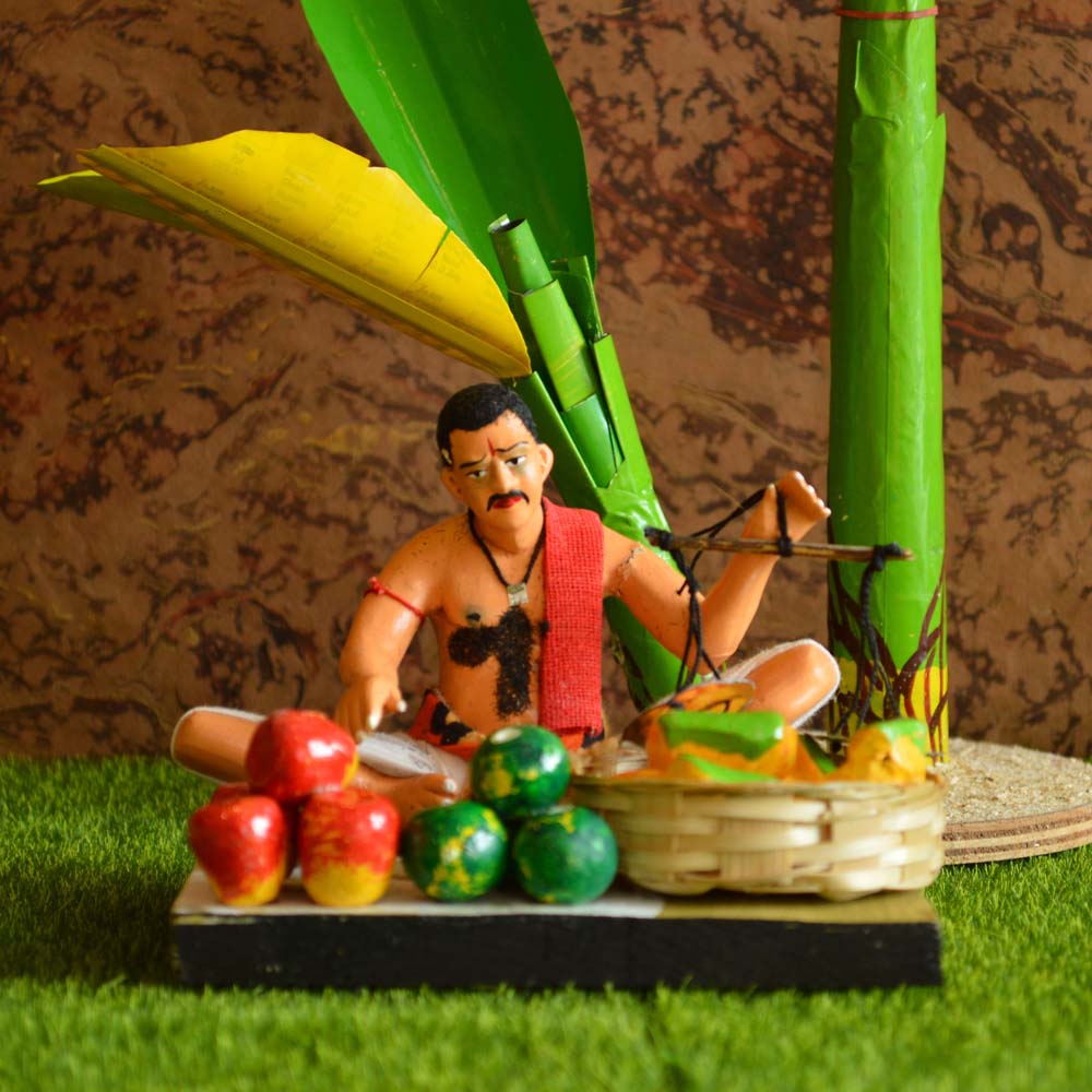 Navarathri Golu Doll Fruit Seller