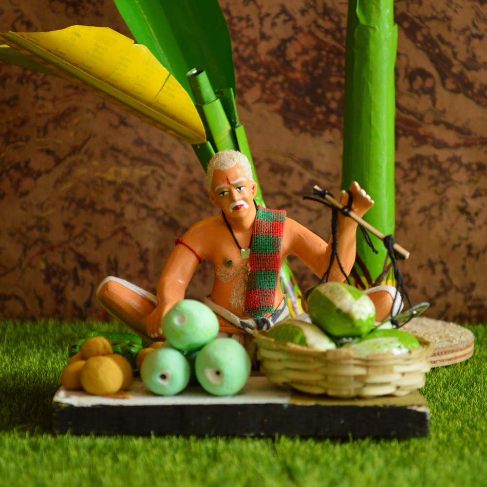 Navarathri Golu Doll Fruit Seller