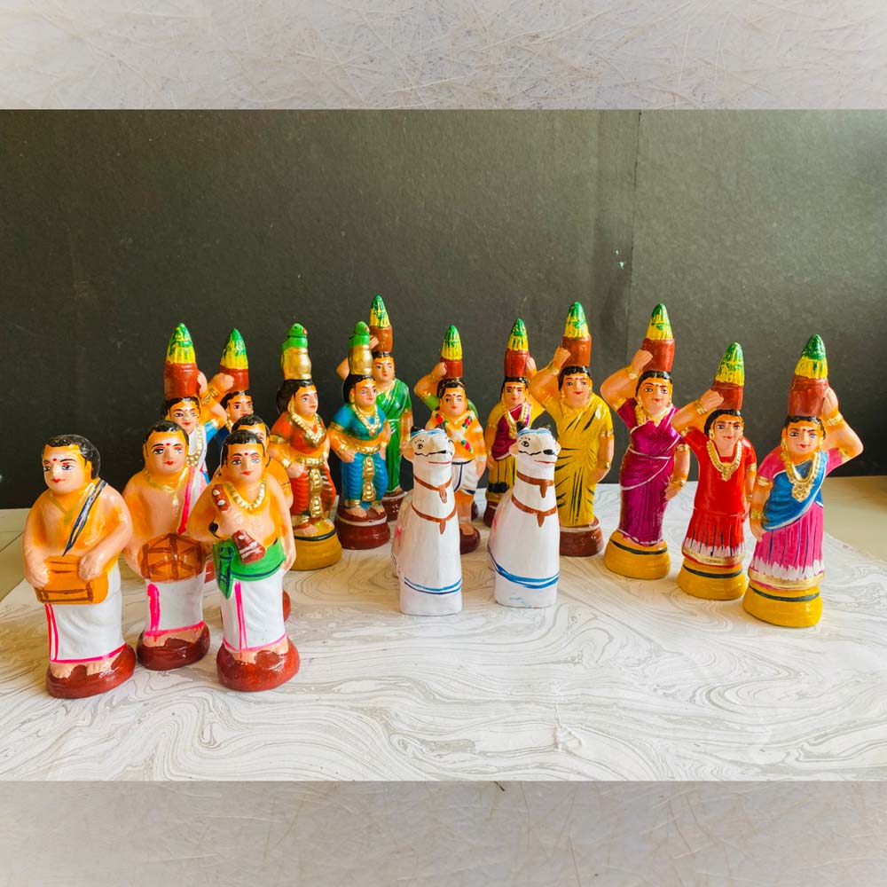 Navarathri Golu Doll Mulaipari Set