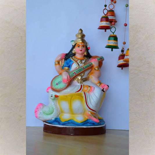 Navaratri Handcrafted Sarawathi Traditional Indian Golu Doll