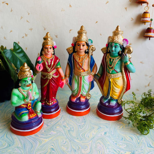 Navaratri Handcrafted Ramar Set Traditional Indian Golu Doll