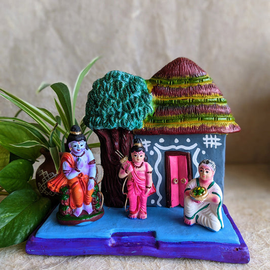 Navaratri Handcrafted Laxmana Rekha Traditional Indian Golu Doll