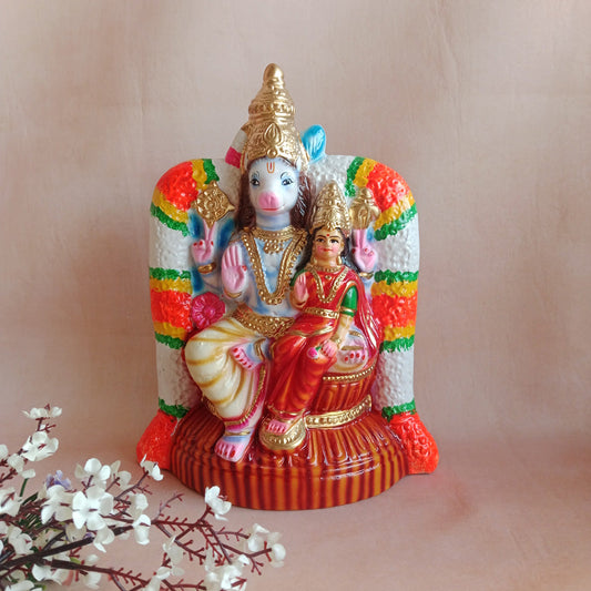Navaratri Handcrafted Hyagreevar Traditional Indian Golu Doll