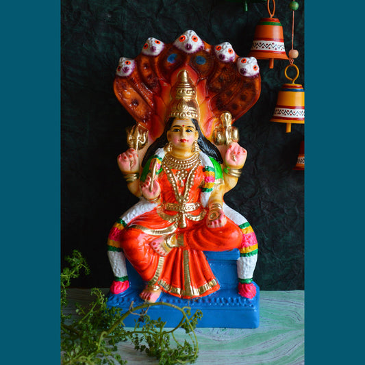 Navaratri Handcrafted Maariamman Traditional Indian Golu Doll