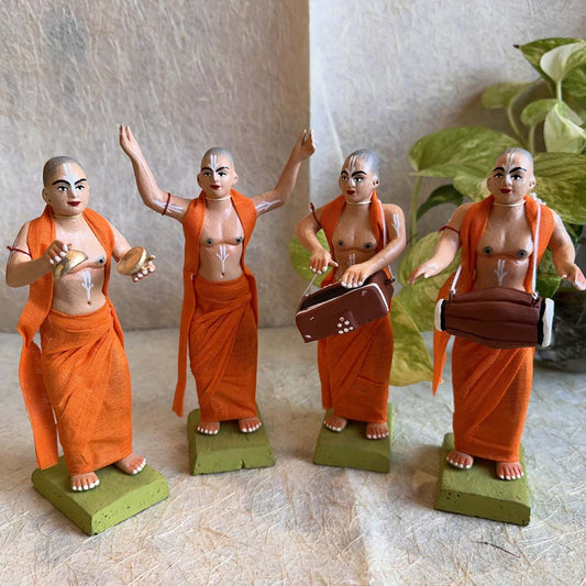 Hare Rama Hare Krishna Set Of 4