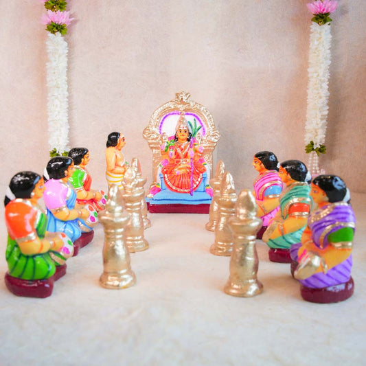 Kamakshi Vilakku Poojai Set