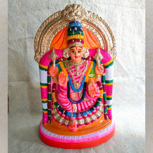 Navaratri Handcrafted Valaiyal Amman Traditional Indian Golu Doll